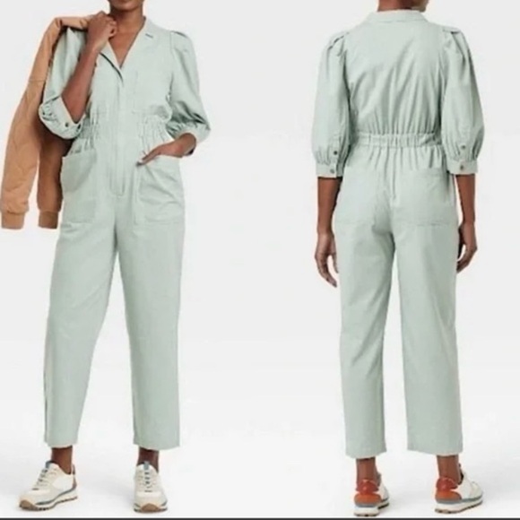 Universal Thread Women's Tan Jumpsuit - Picture 2 of 6